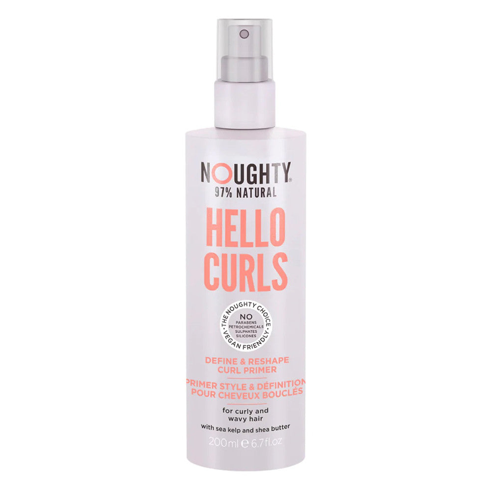 Noughty Naturals Hello Curls Define and Reshape Curl Primer, 6.7 Oz